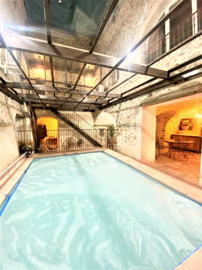 Gite De Groupe 9Ch Ou 3 Gites Independants De 3Ch - Patio Et Piscine Interieure Chauffee Toute L'Annee Vallon-Pont-dʼArc Εξωτερικό φωτογραφία