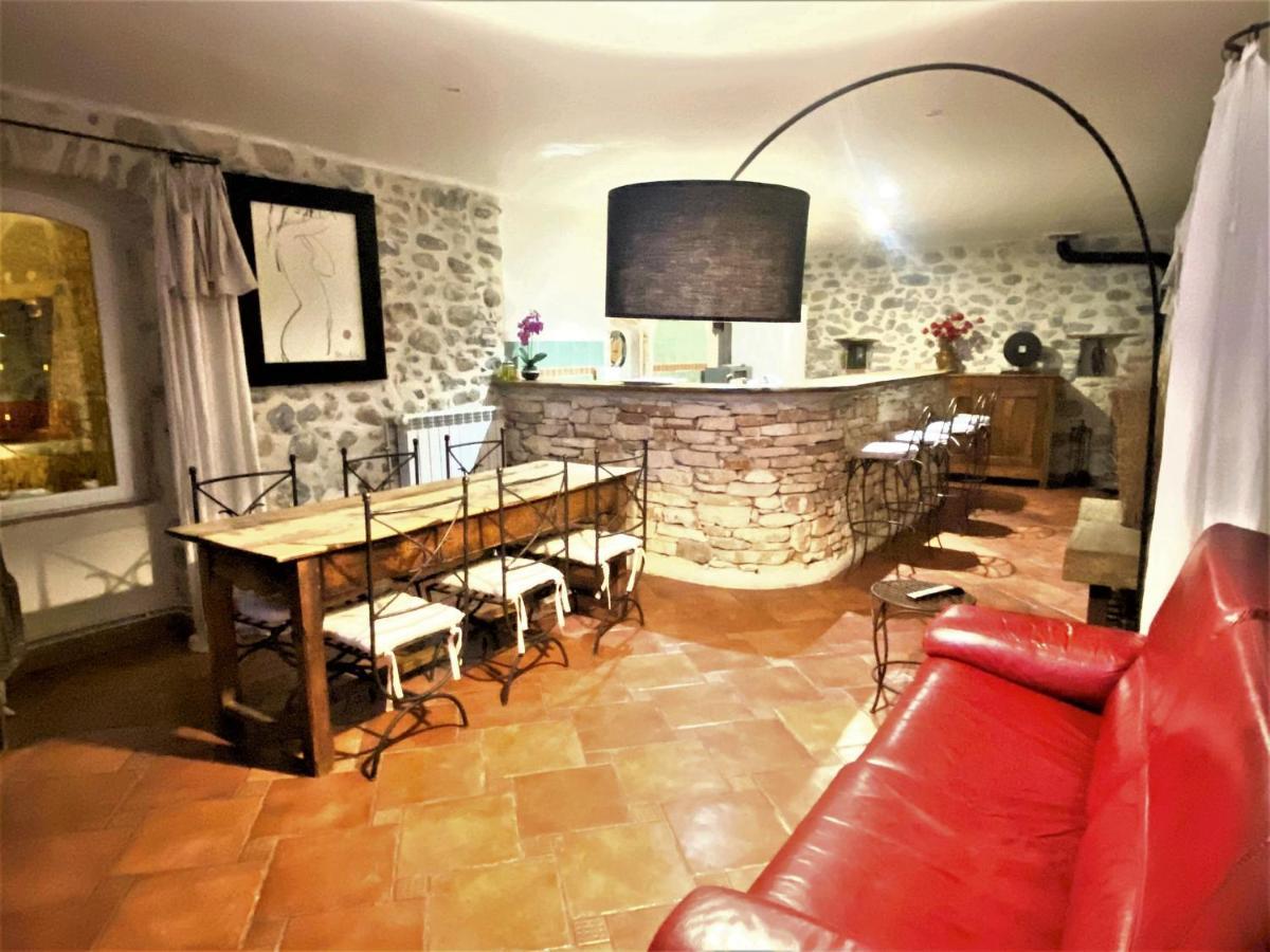 Gite De Groupe 9Ch Ou 3 Gites Independants De 3Ch - Patio Et Piscine Interieure Chauffee Toute L'Annee Vallon-Pont-dʼArc Εξωτερικό φωτογραφία