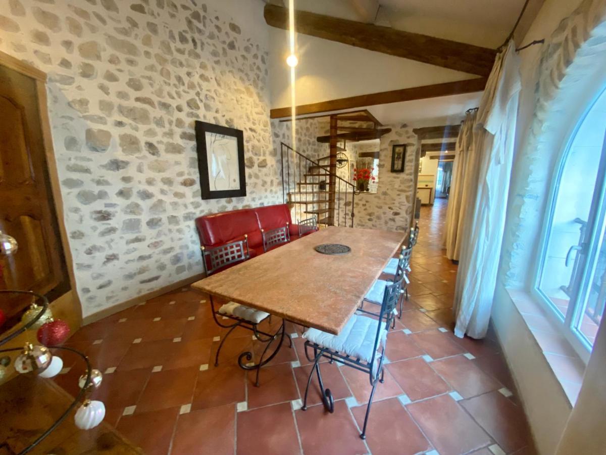 Gite De Groupe 9Ch Ou 3 Gites Independants De 3Ch - Patio Et Piscine Interieure Chauffee Toute L'Annee Vallon-Pont-dʼArc Εξωτερικό φωτογραφία