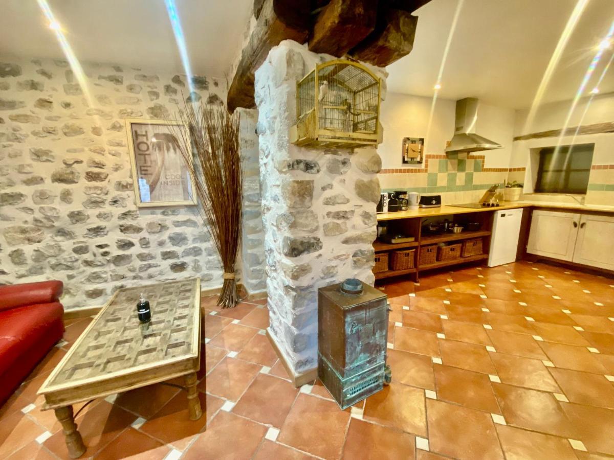 Gite De Groupe 9Ch Ou 3 Gites Independants De 3Ch - Patio Et Piscine Interieure Chauffee Toute L'Annee Vallon-Pont-dʼArc Εξωτερικό φωτογραφία