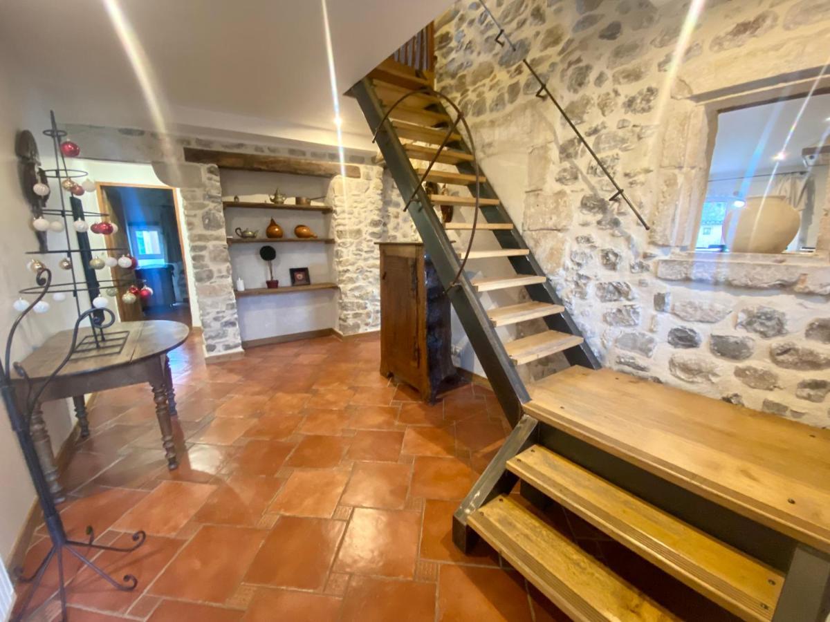 Gite De Groupe 9Ch Ou 3 Gites Independants De 3Ch - Patio Et Piscine Interieure Chauffee Toute L'Annee Vallon-Pont-dʼArc Εξωτερικό φωτογραφία