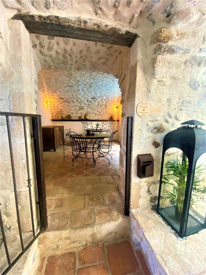 Gite De Groupe 9Ch Ou 3 Gites Independants De 3Ch - Patio Et Piscine Interieure Chauffee Toute L'Annee Vallon-Pont-dʼArc Εξωτερικό φωτογραφία